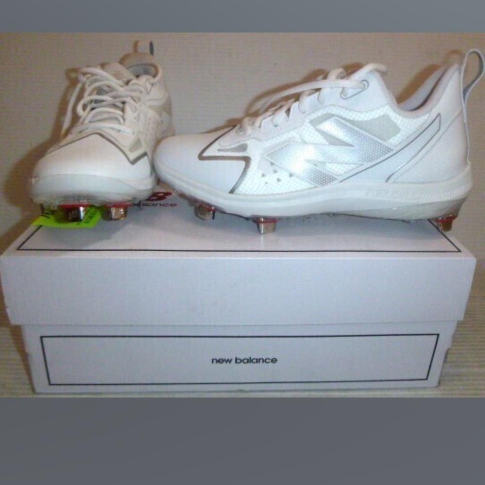 NEW BALANCE WOMENS FUELCELL ROMERO DUO SOFTBALL CLEATS NEW - Picture 2 of 2